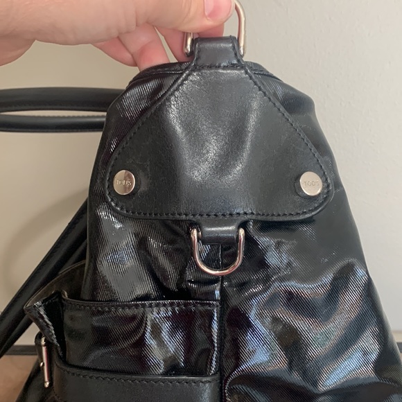 TOD’S Black Patent Shoulder Bag - Picture 7 of 16